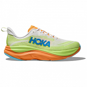 HOKA ONE ONE Anti-Slip Wear-Resistant Low-Top Casual Running Shoes Men's Green Orange 1 2891769