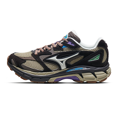 Mizuno Anti-Slip Wear-Resistant Low-Top Running Shoes Unisex Brown