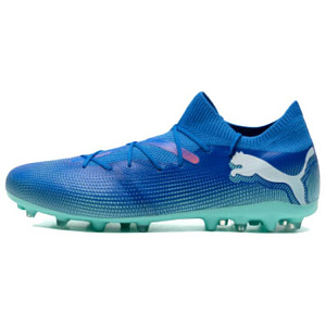 PUMA FUTURE 7 MATCH MG Multi Ground Artificial Ground Soccer Shoes Men's Blue