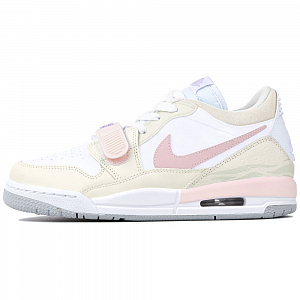 Jordan Legacy 312 Vintage Basketball Shoes Women's Low top White/Yellow/Pink