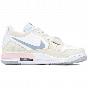 Jordan Legacy 312 Vintage Basketball Shoes Women's Low top White/Yellow/Pink 1 2892785