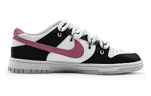 Nike Dunk 'Neutral Grey' Slip-Resistant Cushioning Abrasion-Resistant Low-Top Skateboard Shoes GS Black Pink 1 2892938