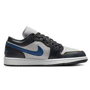 Jordan Air Jordan 1 Vintage Basketball Shoes Unisex Low top White/Black 1 2894932