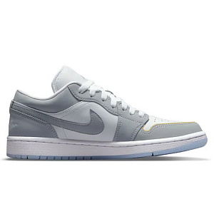 Jordan Air Jordan 1 Vintage Basketball Shoes Women's Low top White/Gray 1 2894938