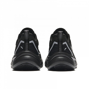 Anta Cushioned Slip-Resistant Low-Top Running Shoes Men's Black Gray 3 2895076