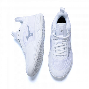 Mizuno Women's Wave Luminous 3 'White Silver' 1 2895174