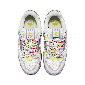 Kappa Wear-Resistant Slip-Resistant Skateboard Shoes Women's Light Gray 3 2895214