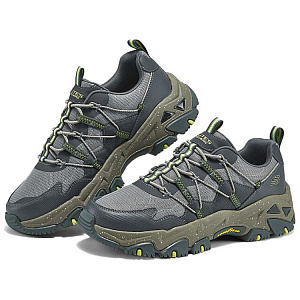 Skechers D'LITES Hiker Abrasion Resistant Low top Casual Shoes Men's Taupe 3 2895252