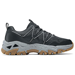 Skechers OUTDOOR Low Top Casual Shoes Men's Black Gray 1 2895292