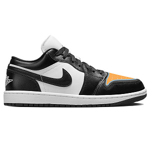 Jordan Air Jordan 1 Vintage Basketball Shoes Women's Low top Black/Gray 1 2895595