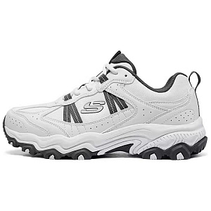 Skechers OUTDOOR Low Top Hiking Shoes Men's White Gray