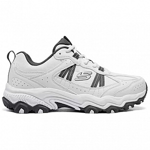 Skechers OUTDOOR Low Top Hiking Shoes Men's White Gray 1 2895625
