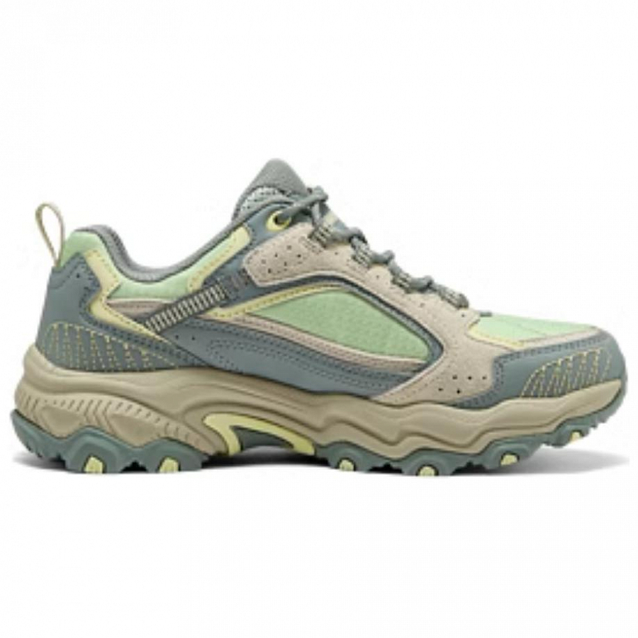 Skechers OUTDOOR Anti-Slip Wear-Resistant Low-Top Trekking Shoes Women's Green