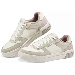 Skechers Casual Low Top Skateboard Shoes Women's Ecru 2 2895916