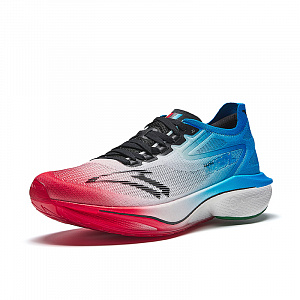Anta Mach 4 Generation PRO Cushioned Slip-Resistant Low-Top Training Running Shoes Men's White Blue Red 1 2896169