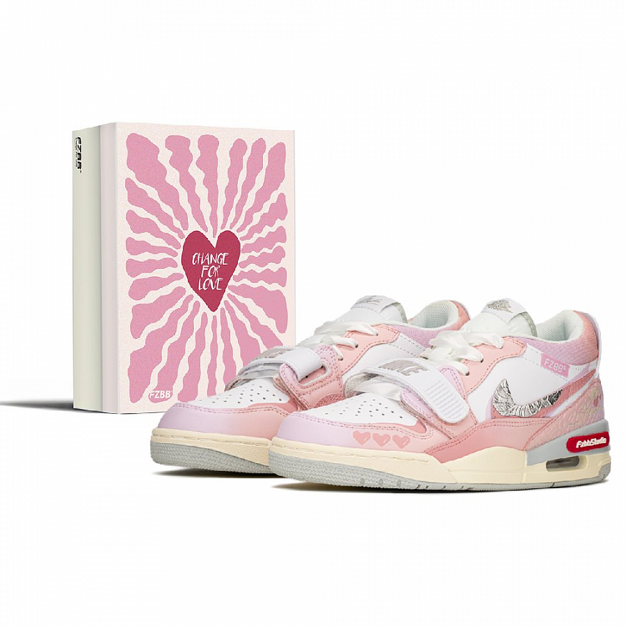 Jordan Legacy 312 Low Top Vintage Basketball Shoes Pink Purple GS купить в интернет-магазине Yoocart с быстрой доставкой по России.