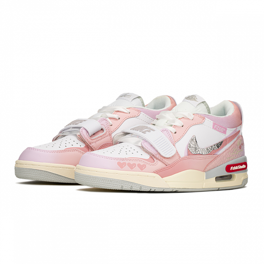 Jordan Legacy 312 Low Top Vintage Basketball Shoes Pink Purple GS купить в интернет-магазине Yoocart с быстрой доставкой по России.
