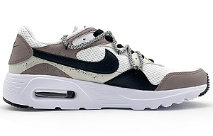 Nike Air Max SC Abrasion-Resistant Low-Top Running Shoes Men's White Gray 1 2897154