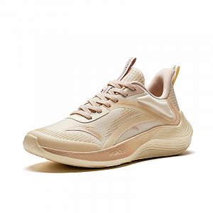Anta DuCi1 Anti Slip Wear Resistant Low Top Running Shoes Women's Ecru 1 2897439