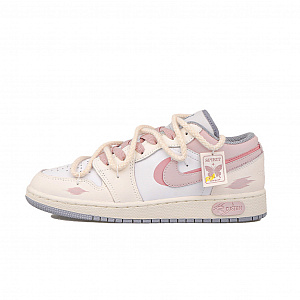 Jordan Air Jordan 1 Vintage Basketball Shoes Women's Low top White 1 2897526