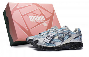 Mizuno Speed 2K 811 Manufacture Bubble Peach Wine Blue Special Shoe Box Low-Top Casual Shoes Unisex Blue Silver Gray