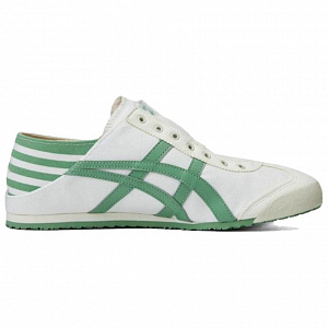 Onitsuka Tiger MEXICO 66 Anti-Slip Wear-Resistant Low-Top Casual Shoes Unisex White Green 1 2897683