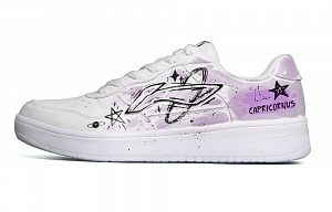 LiNing Pontoon Boats Anti-Slip And Wear-Resistant Breathable Low-Top Skateboard Shoes Men's White Black Purple