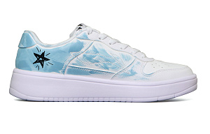 LiNing Pontoon Boats Anti-Slip And Wear-Resistant Breathable Low-Top Skateboard Shoes Men's White Black Blue 1 2897920