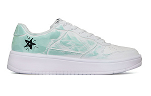 LiNing Pontoon Boats Anti-Slip And Wear-Resistant Breathable Low-Top Skateboard Shoes Men's White Black Green 1 2897939