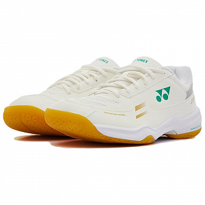 YONEX Anti-Slip Wear-Resistant Low-Top Badminton Shoes Unisex Ecru 1 2898047