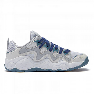 FILA FUSION VERTICAL Cushioning And Breathable Low Top Basketball Shoes Men's White Fragrance Snow 1 2898120