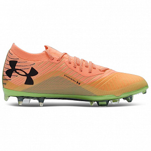 Under Armour Shadow Elite 2 FG Rubber Long Studs Rebound Soccer Shoes Men's Orange 1 2898219