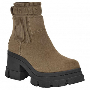 UGG Short Chelsea Boots 7.62cm Women's Walnut Wood Color 1 2898391