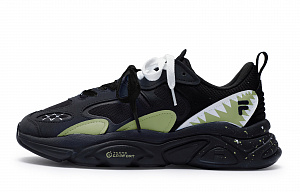 FILA Mars 2 Mars 2.0 811 Manufacturing Tide Green Tea Special Shoe Box Low-Top Casual Shoes Men's Black Green White 1 2898522