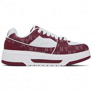 MLB Chunky Liner Slip Resistant And Abrasion Resistant Support Low Top Skateboard Shoes Unisex Dark Red 1 2899147
