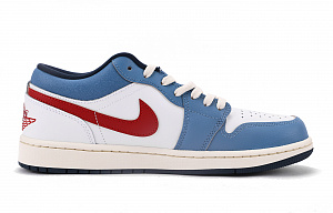 Jordan Air Jordan 1 Non-slip Lightweight Low-Top Vintage Basketball Shoes Men's Blue 1 2899252