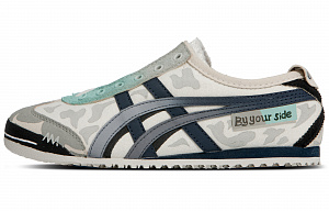 Onitsuka Tiger MEXICO 66 Cushioned Wear-Resistant Coverage Low-Top Casual Shoes Unisex Gray Green 1 2899563