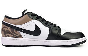 Jordan Air Jordan 1 Startling As A Dream Low-Top Vintage Basketball Shoes Men's Black Brown 1 2900563