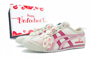 Onitsuka Tiger MEXICO 66 Low-Top Casual Shoes Unisex Beige Pink