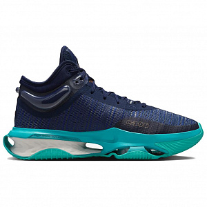 Nike Air Zoom G.T. Jump 2 Cushioning Wear-Resistant Mid-Top Basketball Shoes Men's Blue EP 1 2901236