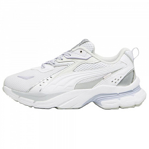 PUMA Low Top Casual Shoes Women's White Purple