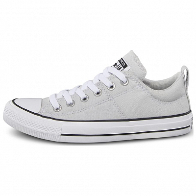 Converse Chuck Taylor All Star Anti-Slip Wear-Resistant Low-Top Canvas Shoes Women's Gray White