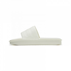 Y-3 Slip-Resistant Antibacterial Slide Slippers Unisex White