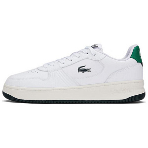 LACOSTE Anti-Slip And Wear-Resistant Lightweight Low-Top Skateboard Shoes Men's White Black Green