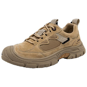 Jeep Abrasion Resistant Low Top Hiking Shoes Men's Sand 1 2902793