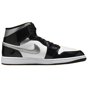 Jordan 1 Mid Se Patent Black White Metallic Silver Metallic Gold 1 2903403