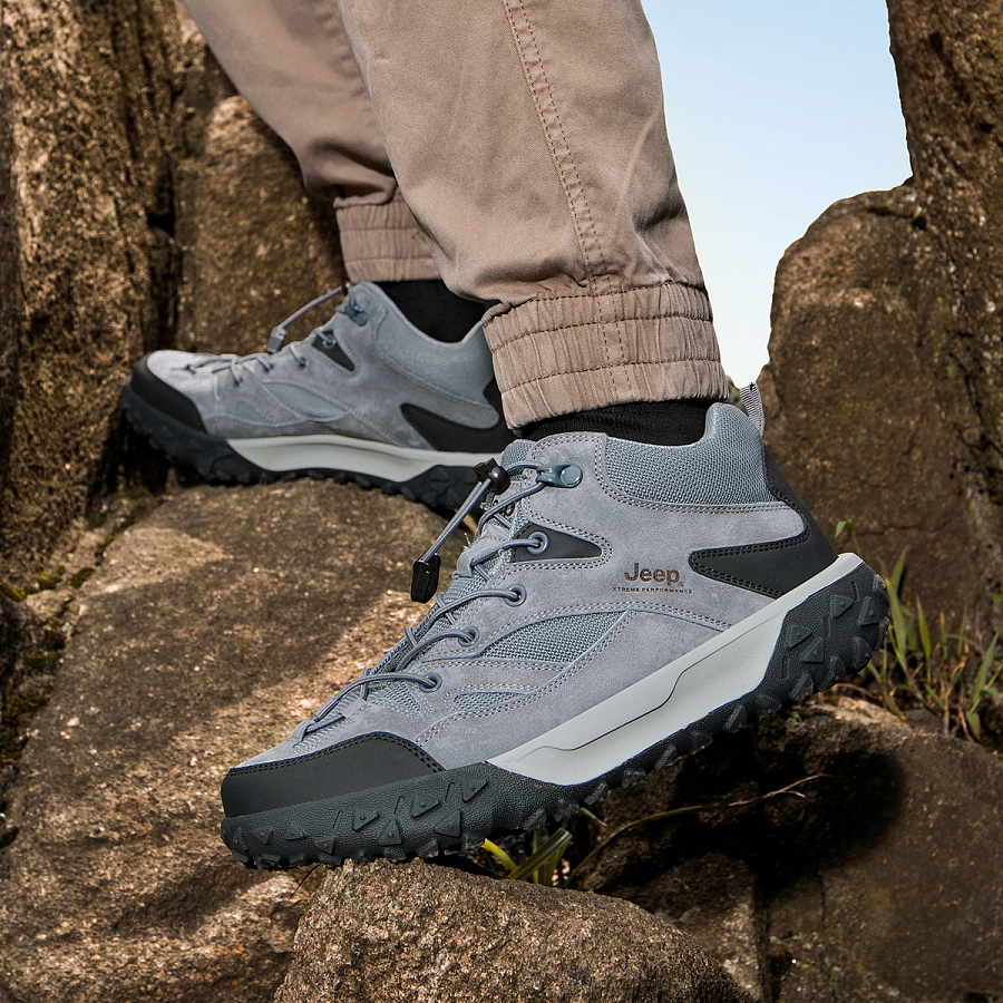 Jeep Mid Top Hiking Shoes Men's купить в интернет-магазине Yoocart с быстрой доставкой по России.