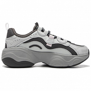 LiNing Anti Slip Wear Resistant Low Top Casual Shoes Women's Gray Black 1 2904569