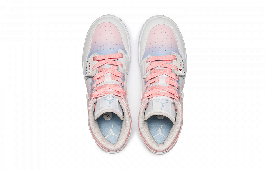 Jordan Air Jordan 1 Vintage Basketball Shoes Women's Mid top Blue купить в интернет-магазине Yoocart с быстрой доставкой по России.