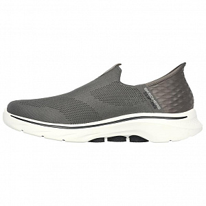 Skechers GO WALK 7 Low Top Casual Shoes Men's Gray Brown 1 2904645